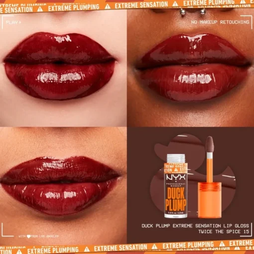 Lipgloss Duck Plump von NYX Professional Makeup