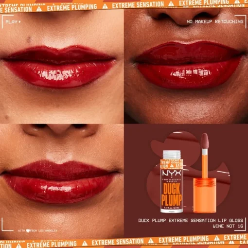 Lipgloss Duck Plump von NYX Professional Makeup