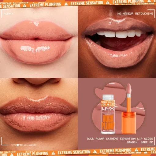 Lipgloss Duck Plump von NYX Professional Makeup