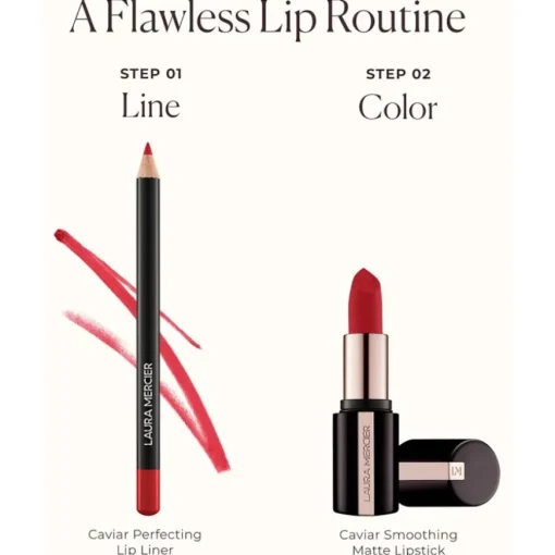 Lipstick Caviar Matte Lipstick - nachfüllbar von Laura Mercier