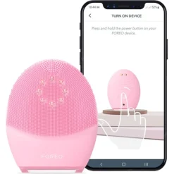 LUNA 4  Plus Normal Skin Thermo-Gesichtsreinigungsgerät mit NIR, rotem LED-Licht und Mikrostrom von Foreo