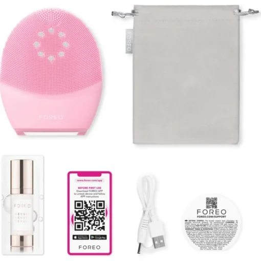 LUNA 4  Plus Normal Skin Thermo-Gesichtsreinigungsgerät mit NIR, rotem LED-Licht und Mikrostrom von Foreo