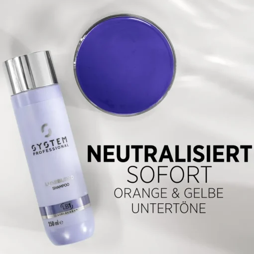 Luxeblond Shampoo von System Professional Lipid Code