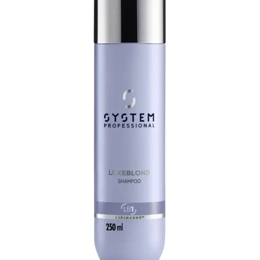 Luxeblond Shampoo von System Professional Lipid Code