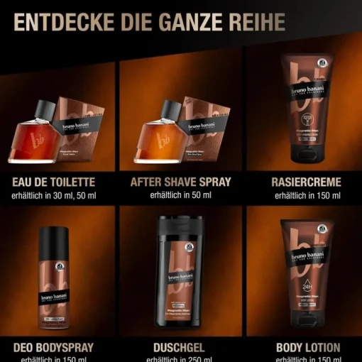 Magnetic Man Shower Gel von Bruno Banani