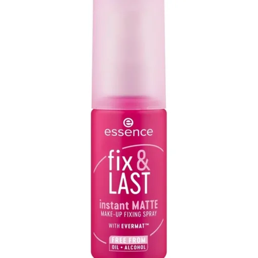 Make-up Fix & Last Instant Matte Make-Up Fixing Spray von Essence