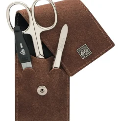 Manicure Etuis Taschen-Etui, 3-tlg. Cognac von ERBE
