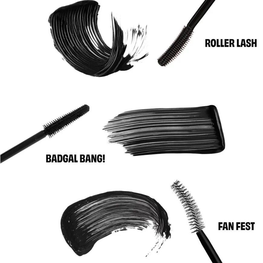 Mascara Lil’Lash Adventures Kit - BADgal BANG!, Roller Lash & Fan Fest Mascara Minis von Benefit