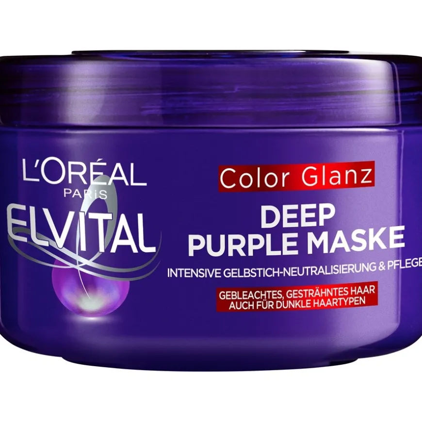 Masken & Crème Color Glanz Deep Purple Maske von L’Oréal Paris
