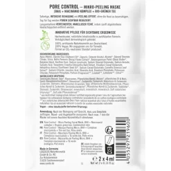 Masken Pore Control Mikro-Peeling Maske mit BHA, Niacinamid Komplex & Bio-Grüner Tee von Sante Naturkosmetik