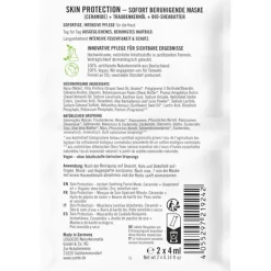Masken Skin Protection Sofort beruhigende Maske mit Ceramiden, Traubenkernöl & Bio-Sheabutter von Sante Naturkosmetik
