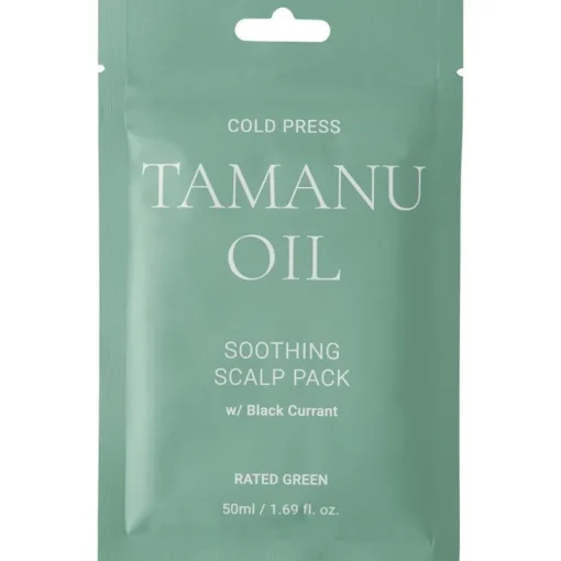 Masken Soothing Scalp Pack Tamanuoil von RATED GREEN