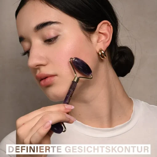 Massage Tools The Amethyst Beauty Roller von Rosental Organics