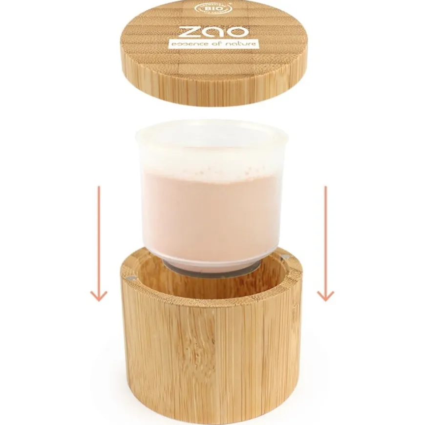Mineral Puder Bamboo Mineral Silk von Zao