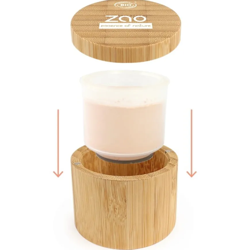 Mineral Puder Bamboo Mineral Silk von Zao