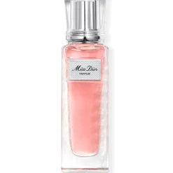 Miss Dior Parfum Roller-Pearl Duft im praktischen Format für unterwegs – Intensiv blumige, fruchtige und holzige Noten von DIOR