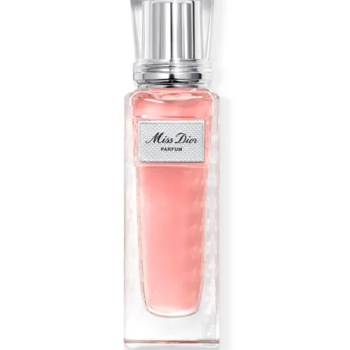 Miss Dior Parfum Roller-Pearl Duft im praktischen Format für unterwegs – Intensiv blumige, fruchtige und holzige Noten von DIOR