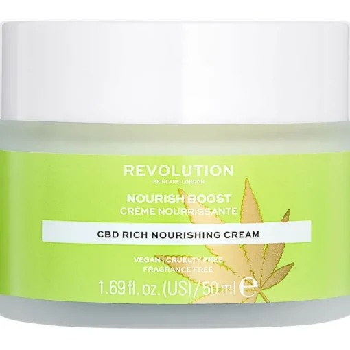 Moisturiser CBD Rich Nourishing Cream Nourish Boost von Revolution Skincare