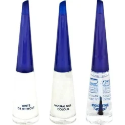 Nagel Dekoration French Manicure Set Glitter von Herôme
