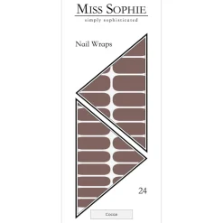 Nagelfolien Cocoa Nail Wraps von Miss Sophie
