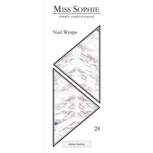 Nagelfolien Nail Wraps Italian Marble von Miss Sophie