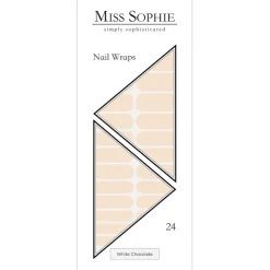 Nagelfolien Nail Wraps White Chocolate von Miss Sophie