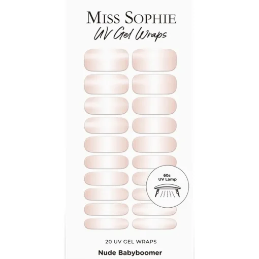 Nagelfolien UV Nude Babyboomer UV von Miss Sophie