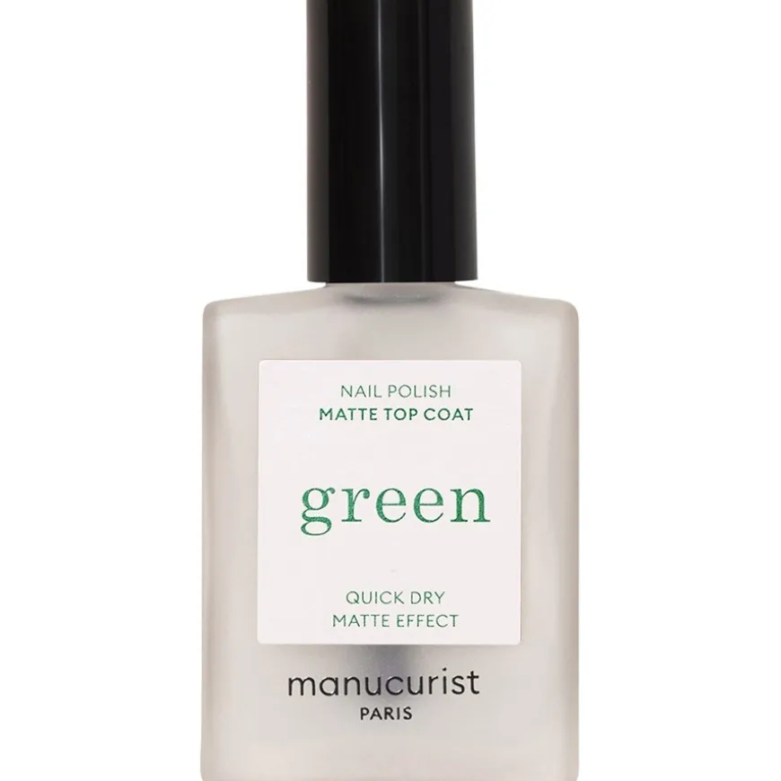 Nagellack Green Matte Top Coat von manucurist Paris