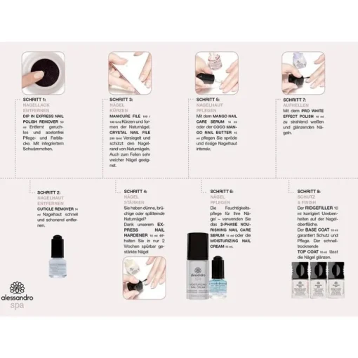 Nagelpflege Spa Crystal File 280 Grit von Alessandro