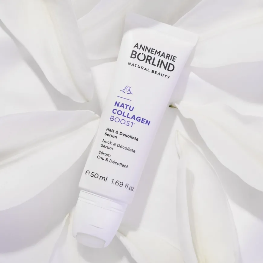 NATUCOLLAGEN BOOST Hals & Dekolleté Serum von ANNEMARIE BÖRLIND