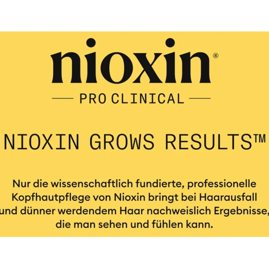 Naturbelassenes, dezent dünner werdendes Haar 3-Stufen Set von Nioxin