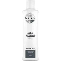 Naturbelassenes, sichtbar dünner werdendes Haar  Scalp Therapy Revitalising Conditioner Natural Hair Progressed Thinning von Nioxin