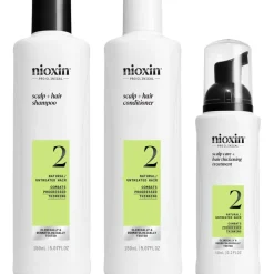 Naturbelassenes, sichtbar dünner werdendes Haar  3-Step-System Set Natural Hair Progressed Thinning von Nioxin