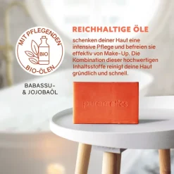 Natur-Seifen Make-up Entferner Seife Reismilch von puremetics