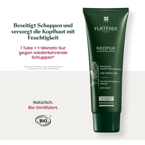 Neopur Ausgleichendes Shampoo für trockene Schuppen von René Furterer