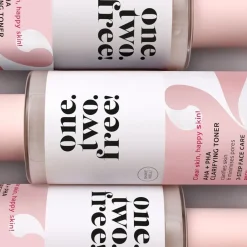 One.two.free! AHA + PHA Clarifying Toner