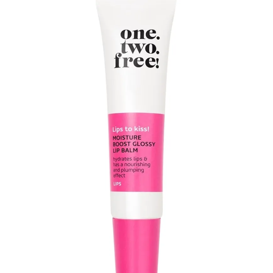 One.two.free! Moisture Boost Glossy Lip Balm Lips to kiss!