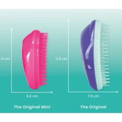 Original Hairbrush Pink-Yellow Straight & Curly Hair von Tangle Teezer