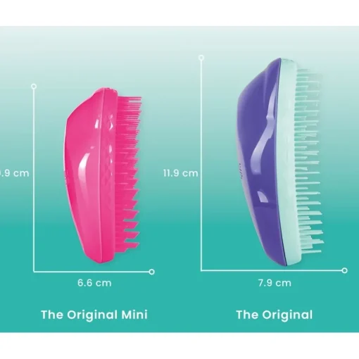 Original Hairbrush Pink-Yellow Straight & Curly Hair von Tangle Teezer