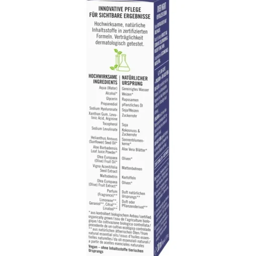 Overnight Revitalizer Serum mit Bio-Olive, Hyaluron & Bio-Aloe Vera von Sante Naturkosmetik