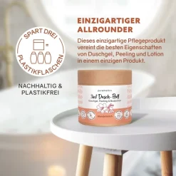 Peeling & Masken Dusch-Fluff Mandelmilch von puremetics