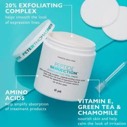 Peptide Skinjection Exfoliating Peel Pads von Peter Thomas Roth