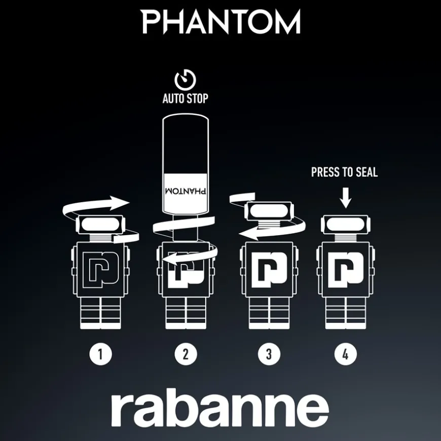 Phantom Eau de Toilette Nachfüllung von Rabanne