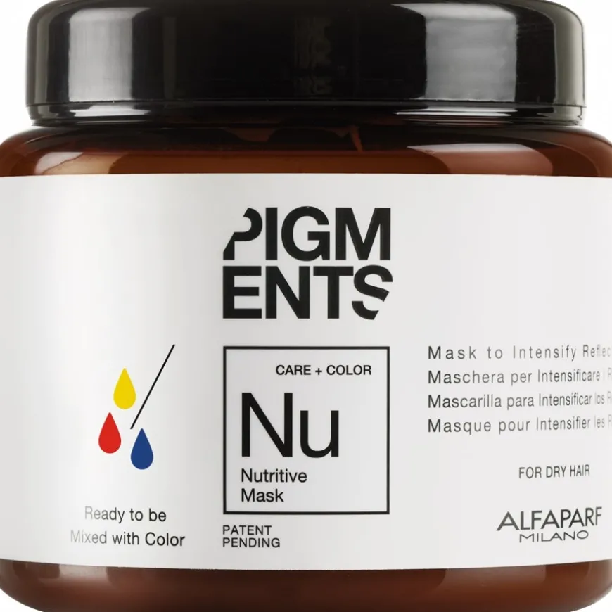 Pigments Care & Color Nutritive Mask For Dry Hair von Alfaparf Milano