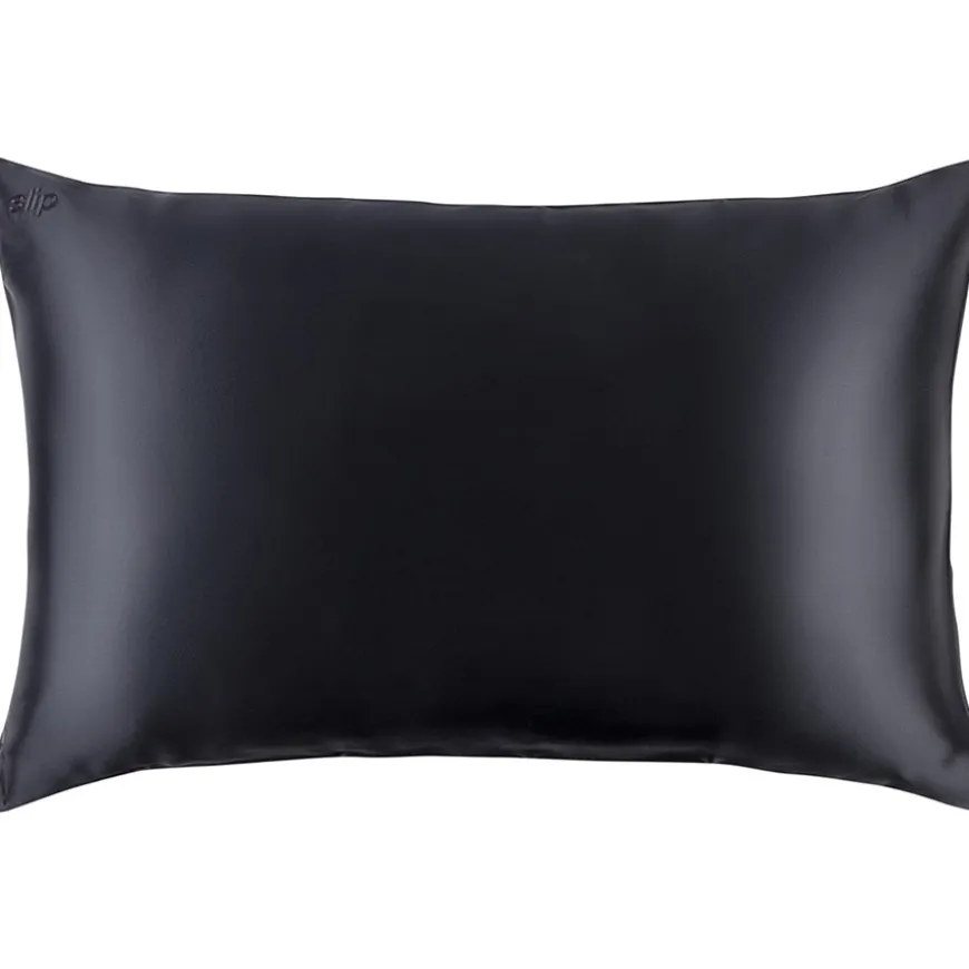 Pillowcases Pure Silk Pillowcase Black von slip