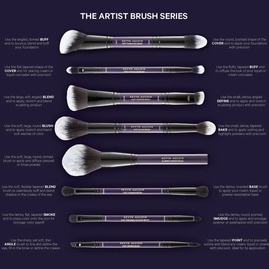Pinsel Blurring Powder Brush von KEVYN AUCOIN