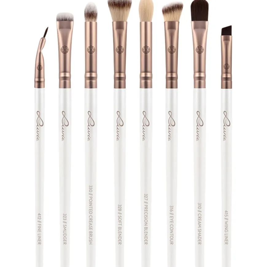 Pinselset Prime Vegan All Eye Want von Luvia Cosmetics