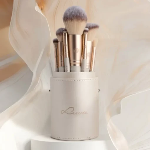 Pinselset Prime Vegan Champagne von Luvia Cosmetics