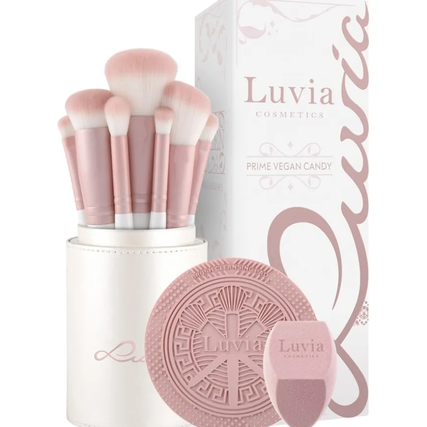 Pinselset Prime Vegan Set Candy von Luvia Cosmetics