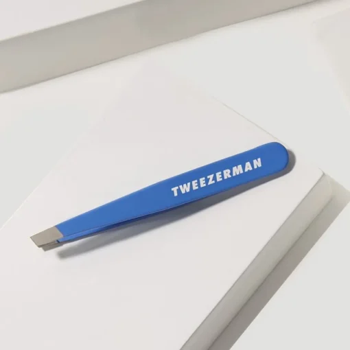 Pinzetten Schräge Mini Pinzette Bahama Blue von Tweezerman